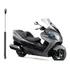 Amortecedor Baú Banco Suzuki Burgman 400 2005 2006 2007 2008