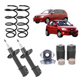 Amortecedor   Mola   Kit Batente Dianteiro Corsa Celta  2012