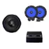 Amplificador 3 Canais +alto Falante 12´´ 200w +kit 2 Vias 