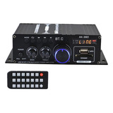 Amplificador Carro 800w Bluetooth