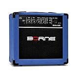 Amplificador Cubo Para Guitarra Strike G30 15w - Azul Borne