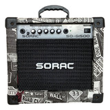 Amplificador Cubo Sorac Para Guitarra E Violão So g1500 15w Beer 110v 220v