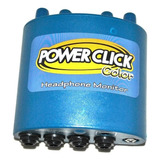 Amplificador De Fone 2 Canais Power Click Color Blue 110v 220v