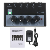 Amplificador De Fone De Ouvido Mixer De 4 Canais Mono/stereo