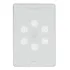 Amplificador De Parede Frahm Touch G5 60w Som Ambiente Cor Branco Potência De Saída Rms 60 W