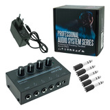 Amplificador Fone De Ouvido 4 Canais C 5 Adaptador P10 X P2