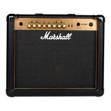 Amplificador Marshall Mg Gold Mg30gfx Transistor Para Guitarra De 30w Cor Preto/ouro 127v