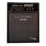 Amplificador Para Baixo Meteoro Space Jr Super Bass M2000 Cor Marrom-escuro 110v/220v