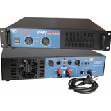 Amplificador Potência New Vox Pa 2400 1200w Rms + N. Fiscal