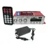 Amplificador Receiver Bluetooth 2 Canais Usb Sd Radio Fm Som