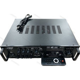 Amplificador/receiver Som Bluetooth Mp3 Stereo 60w Le 707