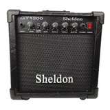 Amplificador Sheldon Gt1200 Transistor Para Guitarra De 15w Cor Preto 110v 220v