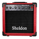 Amplificador Sheldon Gt1200 Vermelho