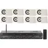 Amplificador Som Ambiente Slim 4500 + 8 Arandelas Planas 60w