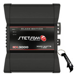 Amplificador Stetsom Ex3000 Black 1 Ohm 3000wrms Top Digital