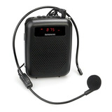 Amplificador Voz Microfone Professor Vendedor Fm Usb Mp3