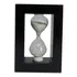 Ampulheta Vidro Base Madeira Areia 8x4x11 7 Cm