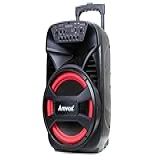 Amvox Caixa De Som Amplificada Aca 480 Viper Ii - 480w Rms, Bluetooth, Equalizador, Rádio Fm, Usb