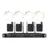 Amw Bu7000 Microfone Sem Fio 4 Canais Digital Uhf Auricular
