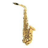 Amw Custom Saxofone Alto Laqueado Eb Mi Bemol Case Loja