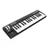 Amw Mini 32 Black Teclado Controlador Midi Usb Pro 32 Teclas Sensíveis Ao Toque Entrada Sustain Pitch E Modulation