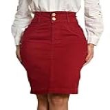 Anagrom Saia Jeans Elastica