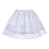 Anagua Saiote Infantil Branco