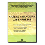 Análise Financeira Das Empresas, De Marques/carneiro Jr. Editora Freitas Bastos Em Português