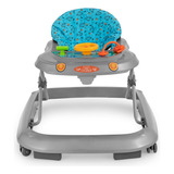 Andador Infantil Musical Para Bebê Acqua Tutti Baby Cinza