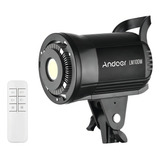 Andoer Lm100w 5600k Tocha Luz Led   220v Cor Da Estrutura Preto