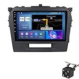 Android 10/11 Multimídia Rádio Do Carro Gps Sat Navi Estéreo Para Suzuki Vitara 2014-2018 Suporte Bt Mãos Livres/espelho Link/carplay/dsp/fm/usb/aux-in/rca/com Câmera De Backup,m200s
