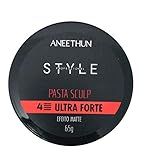 Aneethun Pasta Sculp Style Profissional Ultra Forte 65g Efeito Matte
