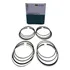Anéis De Pistão Std Mercedes B200 A180 Cla180 M270.910t Gas