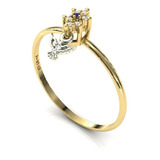 Anel 18k Brilhante Espirito
