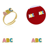 Anel Abc Ajustavel Brinco