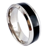 Anel Aco Inox 8mm