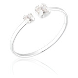 Anel Ajustavel Feminino Pedra
