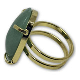 Anel Ajustavel Oval De