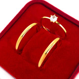 Anel Banhado A Ouro