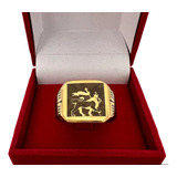 Anel Banhado A Ouro