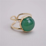Anel Banhado Ouro 18k