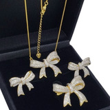 Anel Brincos Colar Com