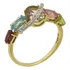 Anel Brumani Looping Colors Ouro Pedras Naturais E Diamantes