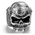 Anel Caveira Motociclista Motor Harley Davidson Cycles Aço