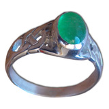 Anel Celta Enchanted Jade