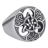 Anel Celta Triskle Triquetra