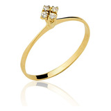 Anel Chuveiro Ouro 18k