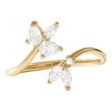 Anel Compromisso Ouro Flor