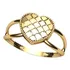Anel Coração Em Ouro 18k 750 Resistente