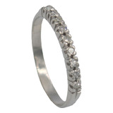 Anel Cravejado Diamante Aro